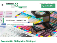 Tablet Screenshot of offsetdruck-geiler-gmbh.de